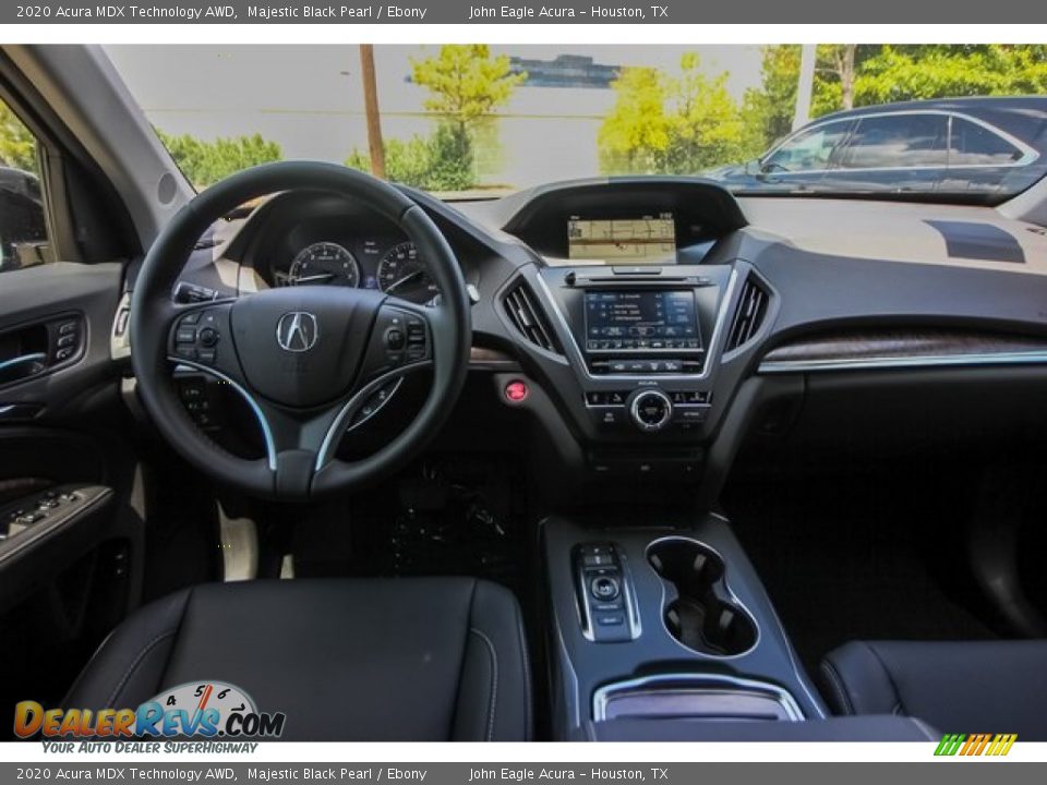 2020 Acura MDX Technology AWD Majestic Black Pearl / Ebony Photo #27