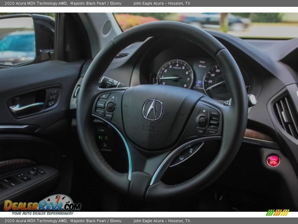 2020 Acura MDX Technology AWD Steering Wheel Photo #28