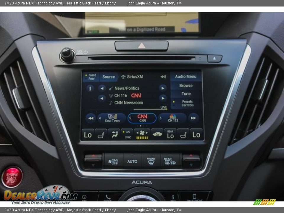 2020 Acura MDX Technology AWD Majestic Black Pearl / Ebony Photo #30