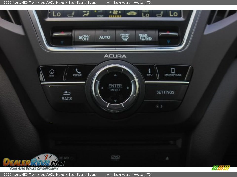 2020 Acura MDX Technology AWD Majestic Black Pearl / Ebony Photo #31