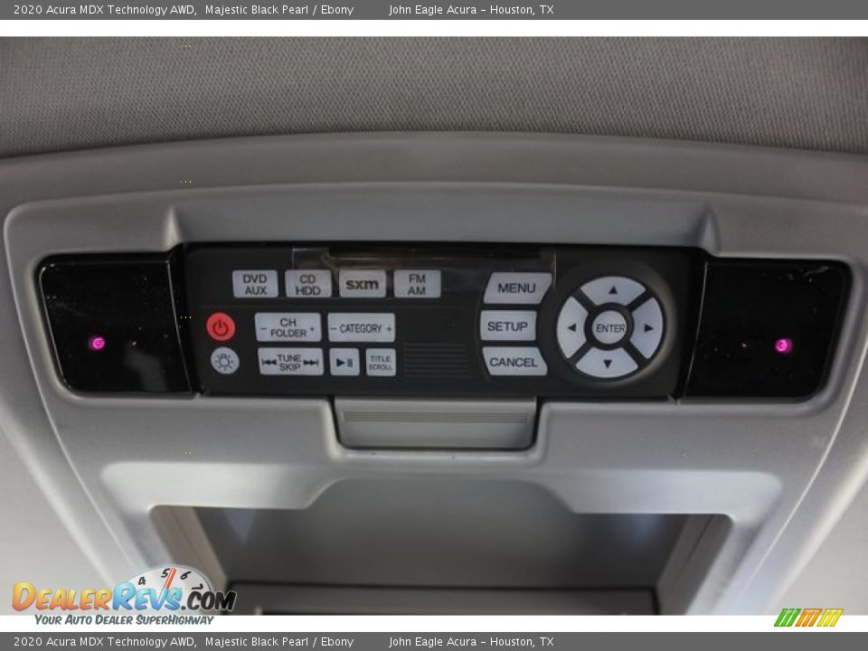 2020 Acura MDX Technology AWD Majestic Black Pearl / Ebony Photo #34