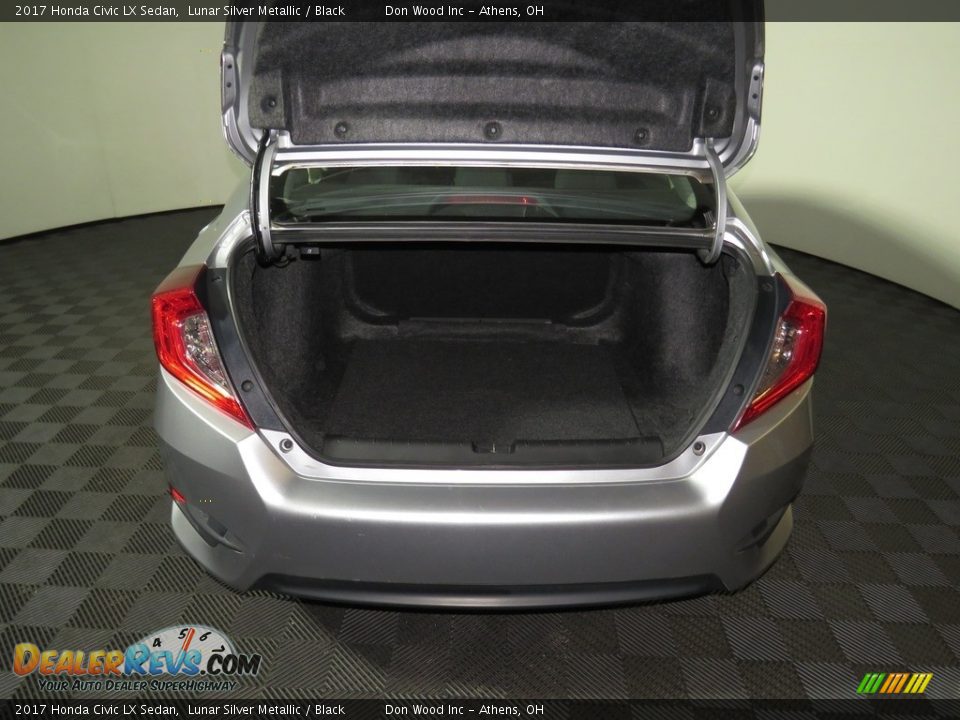2017 Honda Civic LX Sedan Lunar Silver Metallic / Black Photo #12