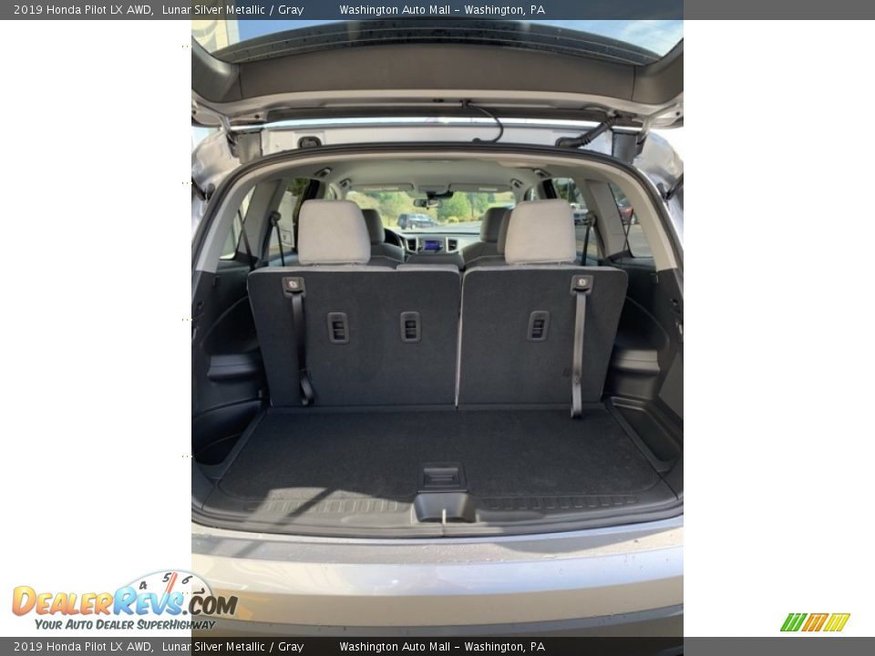 2019 Honda Pilot LX AWD Lunar Silver Metallic / Gray Photo #22