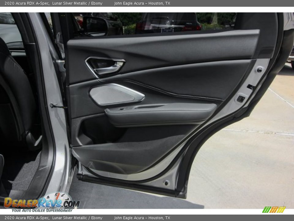 2020 Acura RDX A-Spec Lunar Silver Metallic / Ebony Photo #21