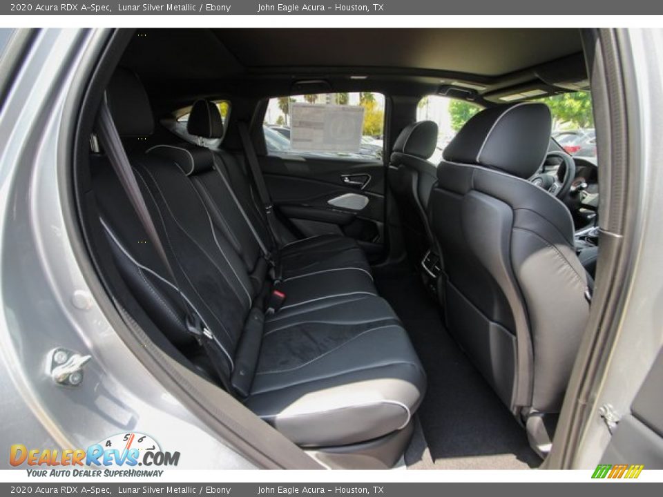 2020 Acura RDX A-Spec Lunar Silver Metallic / Ebony Photo #22