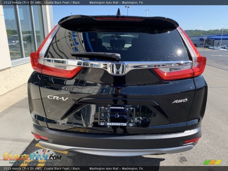 2019 Honda CR-V EX AWD Crystal Black Pearl / Black Photo #6