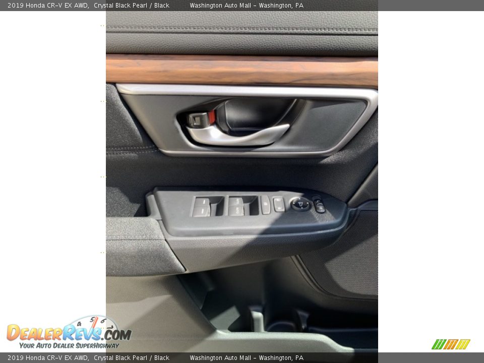 2019 Honda CR-V EX AWD Crystal Black Pearl / Black Photo #11