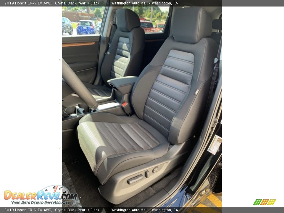 2019 Honda CR-V EX AWD Crystal Black Pearl / Black Photo #14