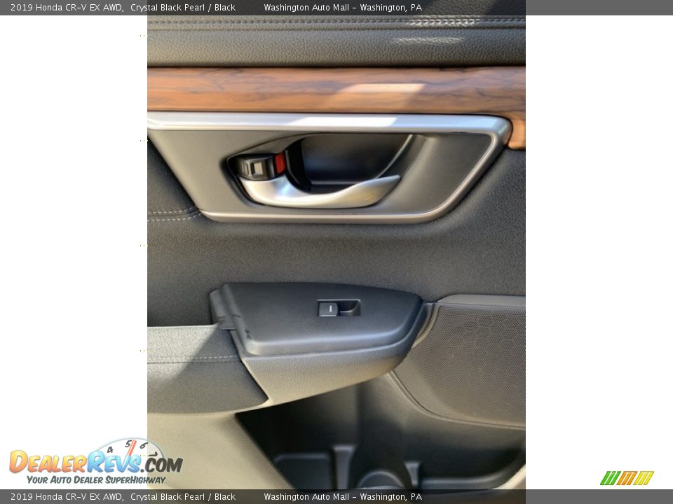 2019 Honda CR-V EX AWD Crystal Black Pearl / Black Photo #17