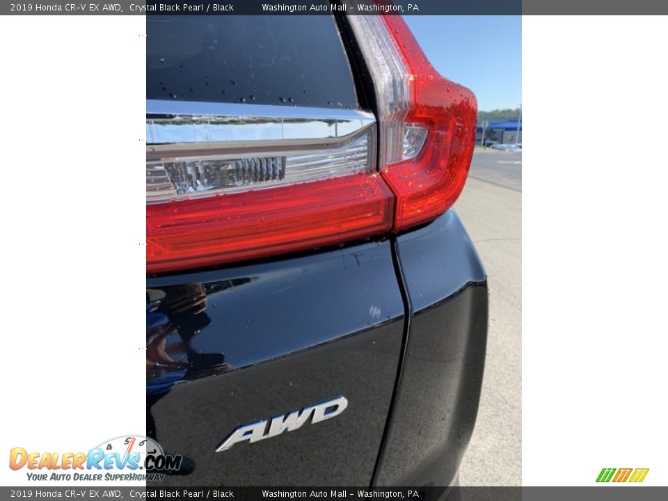 2019 Honda CR-V EX AWD Crystal Black Pearl / Black Photo #22