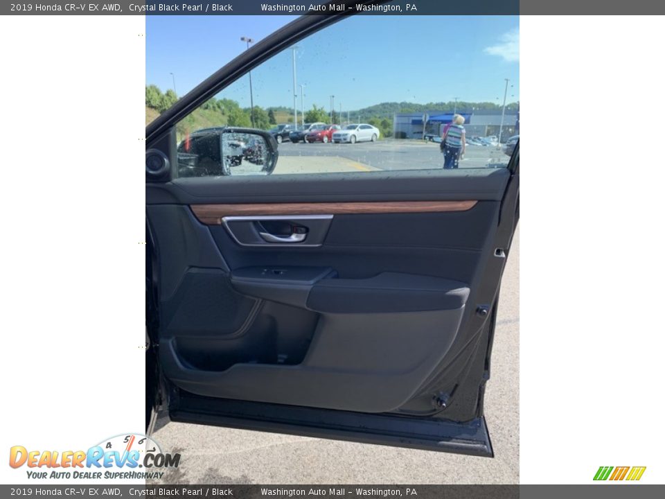 2019 Honda CR-V EX AWD Crystal Black Pearl / Black Photo #26