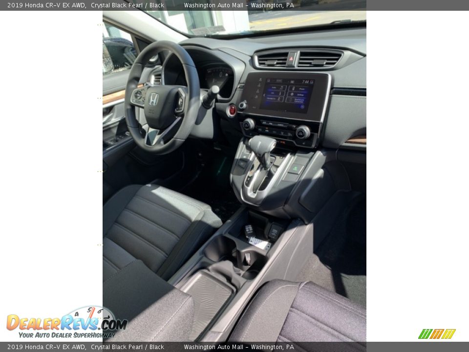 2019 Honda CR-V EX AWD Crystal Black Pearl / Black Photo #28