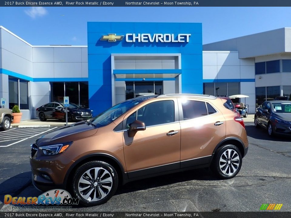 2017 Buick Encore Essence AWD River Rock Metallic / Ebony Photo #1