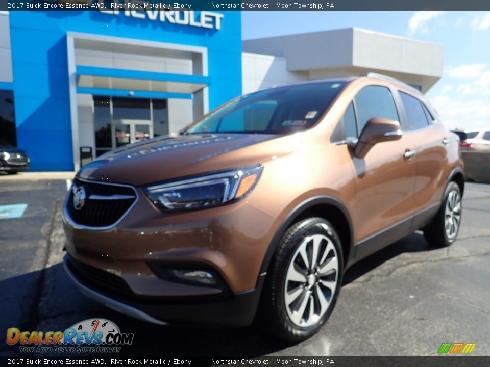 2017 Buick Encore Essence AWD River Rock Metallic / Ebony Photo #2
