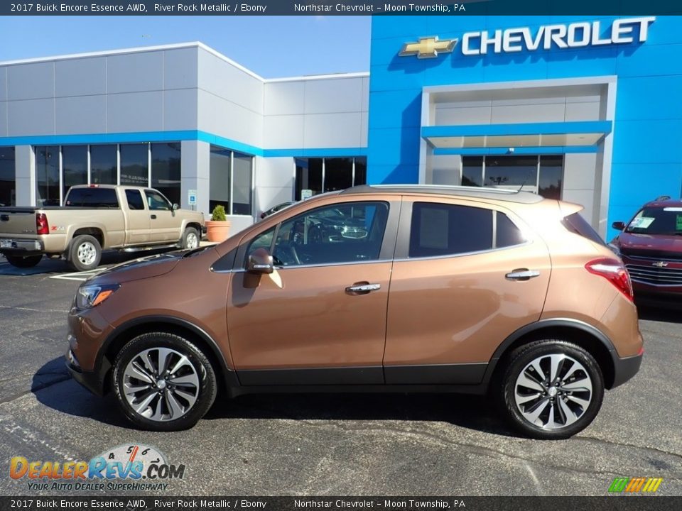 2017 Buick Encore Essence AWD River Rock Metallic / Ebony Photo #3