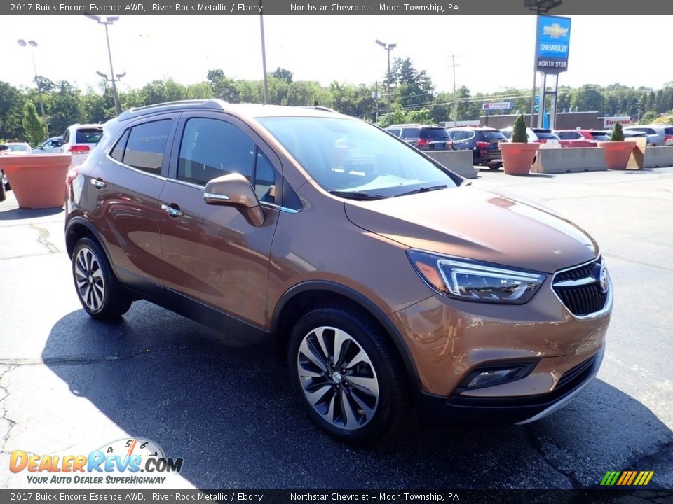 2017 Buick Encore Essence AWD River Rock Metallic / Ebony Photo #11