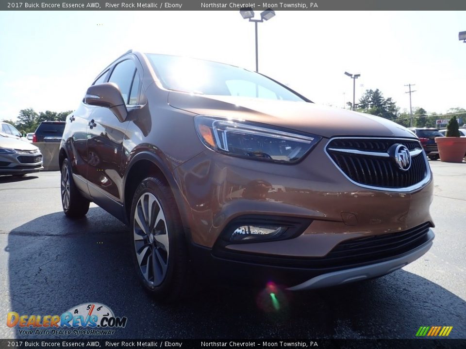 2017 Buick Encore Essence AWD River Rock Metallic / Ebony Photo #12