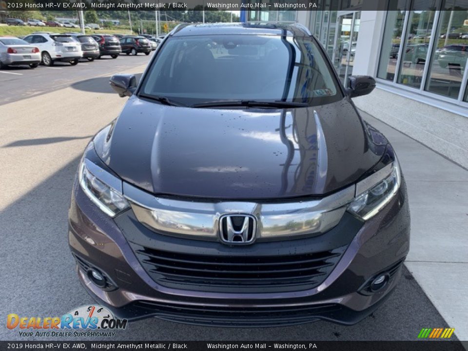 2019 Honda HR-V EX AWD Midnight Amethyst Metallic / Black Photo #3