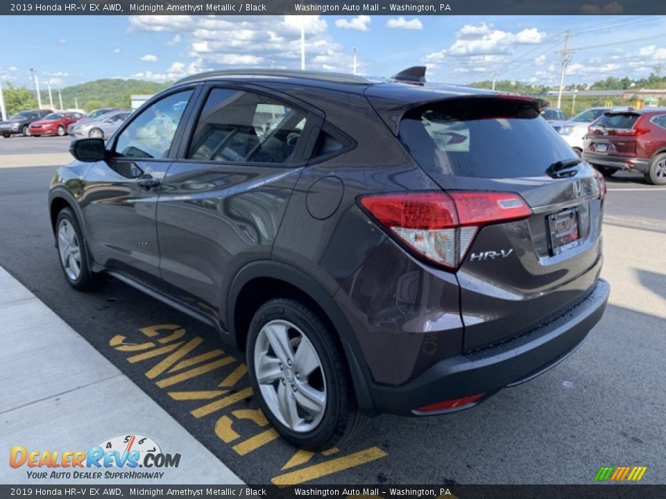 2019 Honda HR-V EX AWD Midnight Amethyst Metallic / Black Photo #5