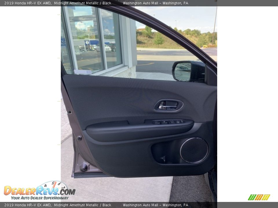 2019 Honda HR-V EX AWD Midnight Amethyst Metallic / Black Photo #10