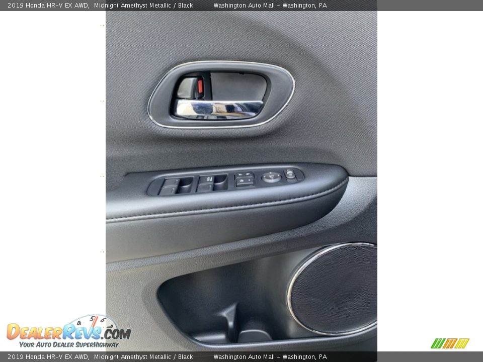 2019 Honda HR-V EX AWD Midnight Amethyst Metallic / Black Photo #11