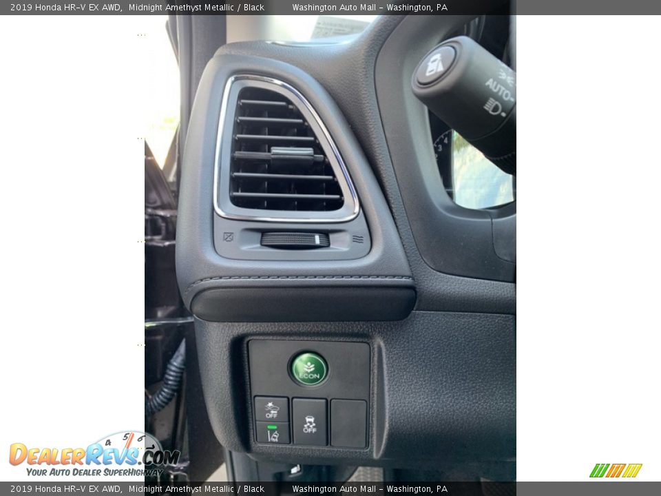 2019 Honda HR-V EX AWD Midnight Amethyst Metallic / Black Photo #12
