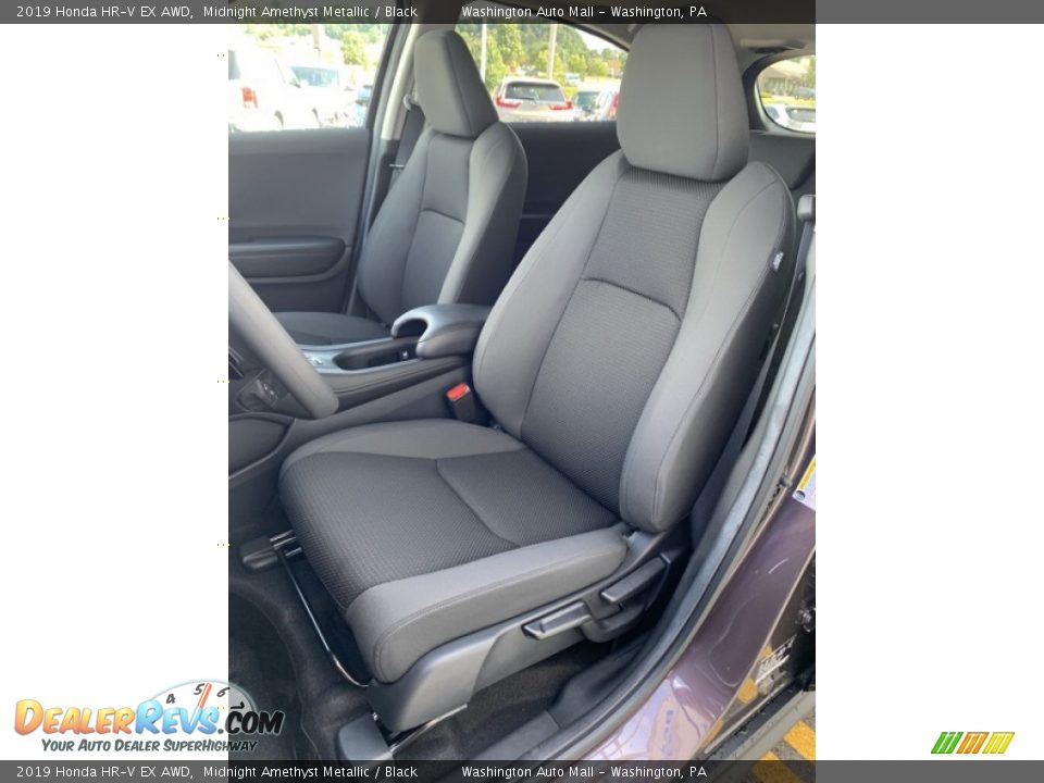 2019 Honda HR-V EX AWD Midnight Amethyst Metallic / Black Photo #14