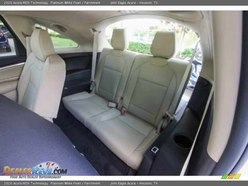 Rear Seat of 2020 Acura MDX Technology Photo #20