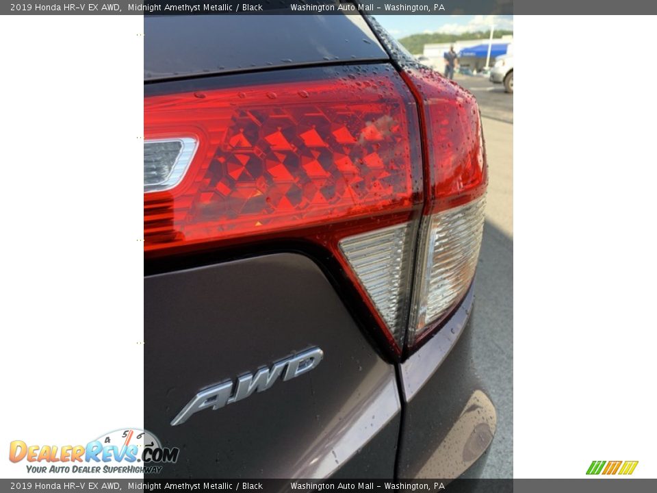 2019 Honda HR-V EX AWD Midnight Amethyst Metallic / Black Photo #22