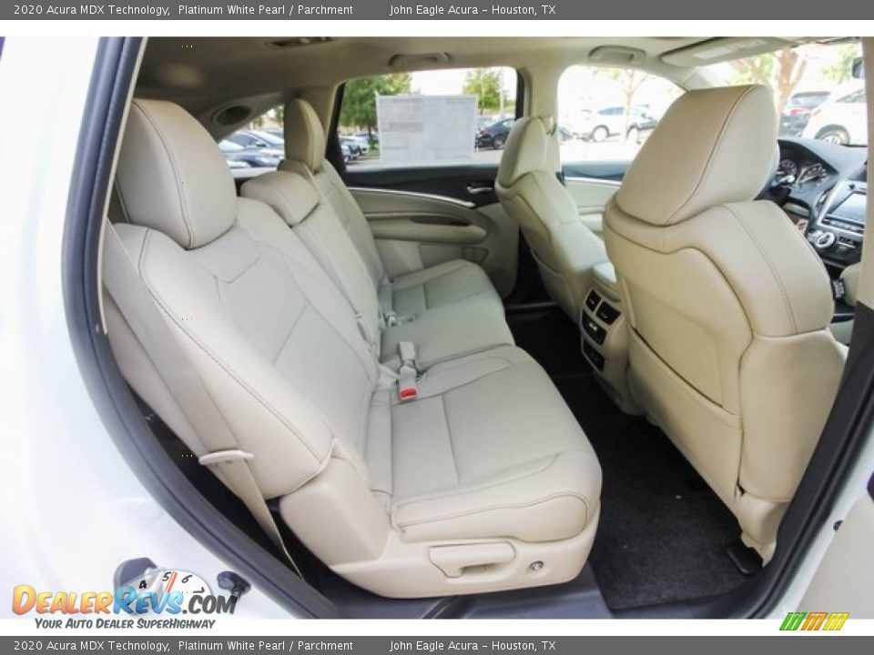 Rear Seat of 2020 Acura MDX Technology Photo #24