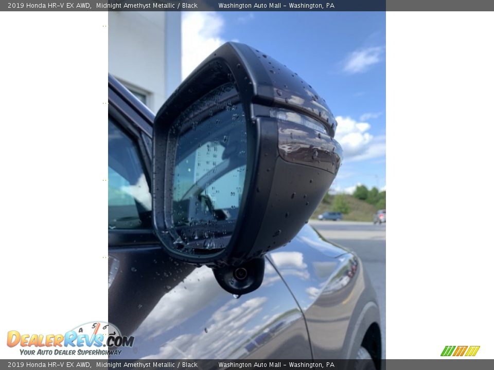 2019 Honda HR-V EX AWD Midnight Amethyst Metallic / Black Photo #29