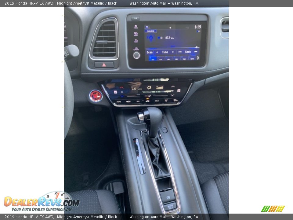 2019 Honda HR-V EX AWD Midnight Amethyst Metallic / Black Photo #32