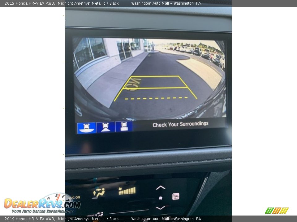 2019 Honda HR-V EX AWD Midnight Amethyst Metallic / Black Photo #33