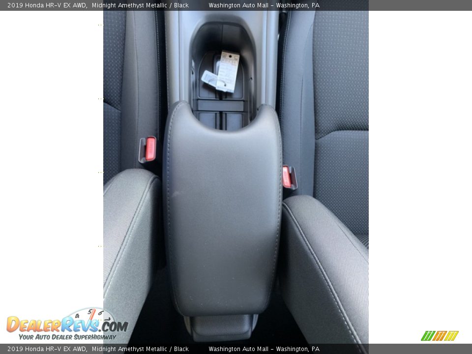 2019 Honda HR-V EX AWD Midnight Amethyst Metallic / Black Photo #35