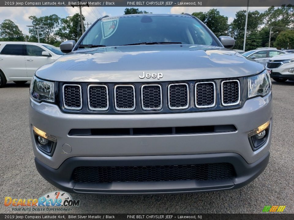 2019 Jeep Compass Latitude 4x4 Billet Silver Metallic / Black Photo #2