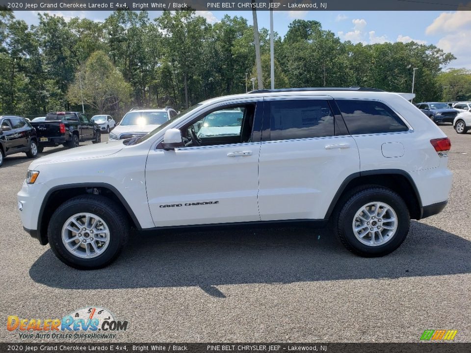Bright White 2020 Jeep Grand Cherokee Laredo E 4x4 Photo #3
