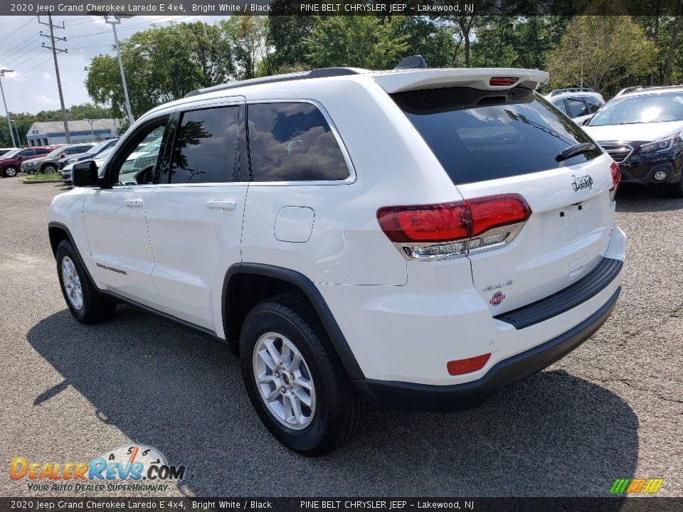 2020 Jeep Grand Cherokee Laredo E 4x4 Bright White / Black Photo #4