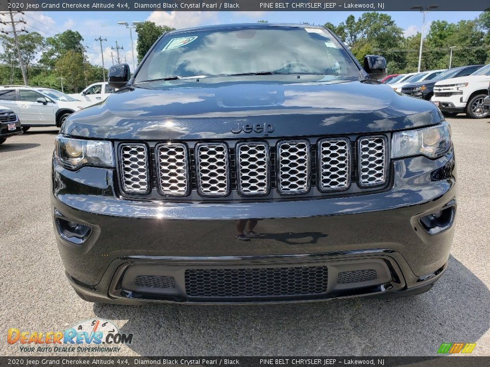 2020 Jeep Grand Cherokee Altitude 4x4 Diamond Black Crystal Pearl / Black Photo #2