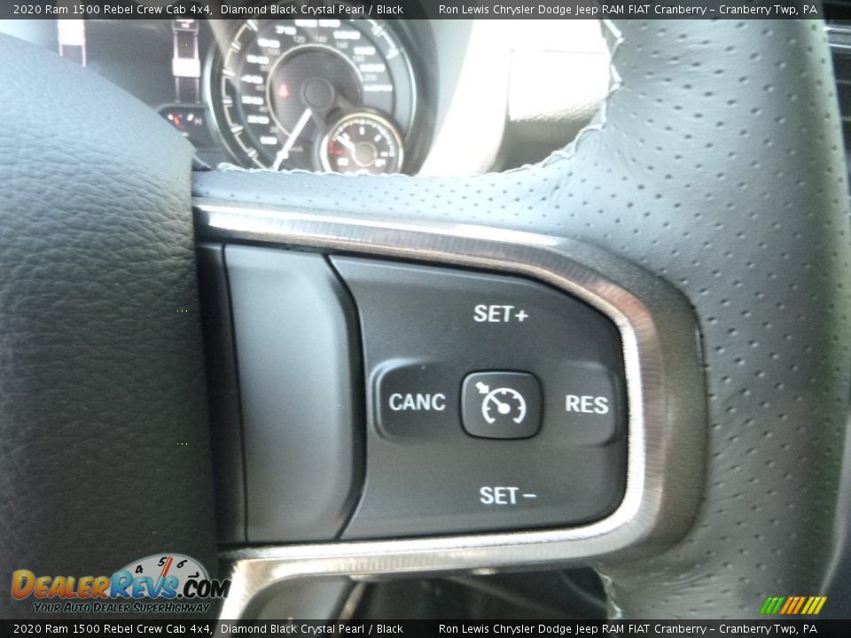 2020 Ram 1500 Rebel Crew Cab 4x4 Steering Wheel Photo #19