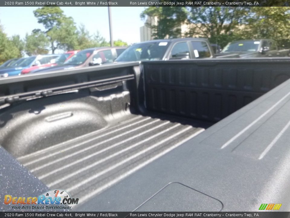 2020 Ram 1500 Rebel Crew Cab 4x4 Bright White / Red/Black Photo #13