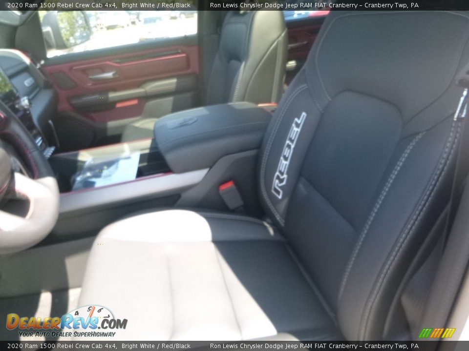 Front Seat of 2020 Ram 1500 Rebel Crew Cab 4x4 Photo #16