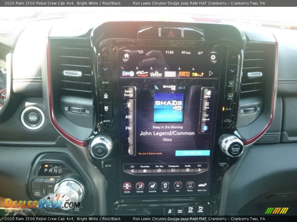 Controls of 2020 Ram 1500 Rebel Crew Cab 4x4 Photo #19