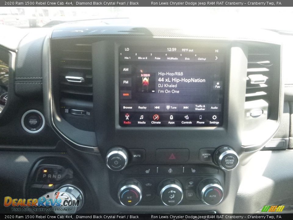 Controls of 2020 Ram 1500 Rebel Crew Cab 4x4 Photo #16