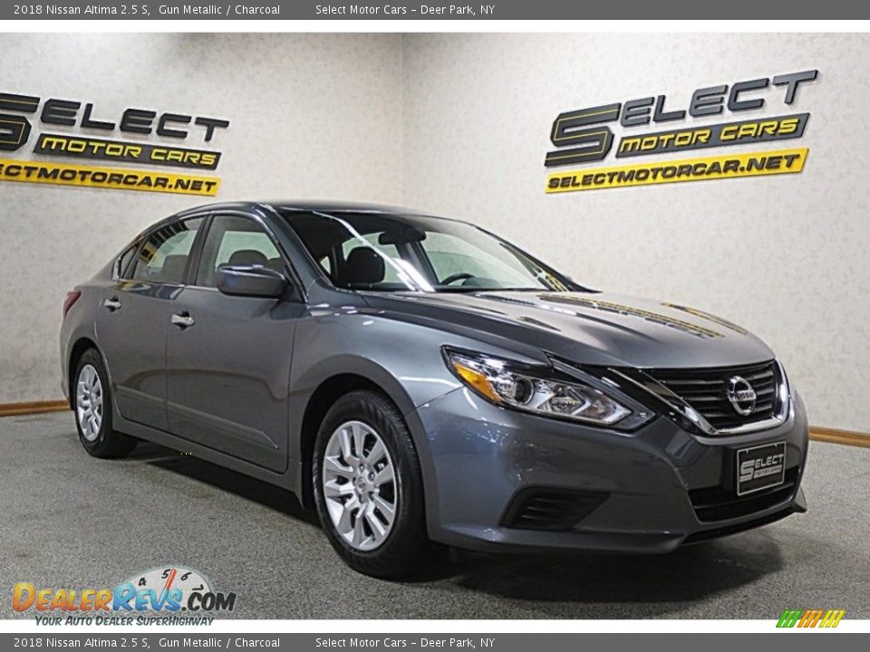 2018 Nissan Altima 2.5 S Gun Metallic / Charcoal Photo #3