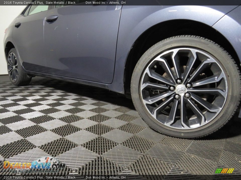 2016 Toyota Corolla S Plus Slate Metallic / Black Photo #3