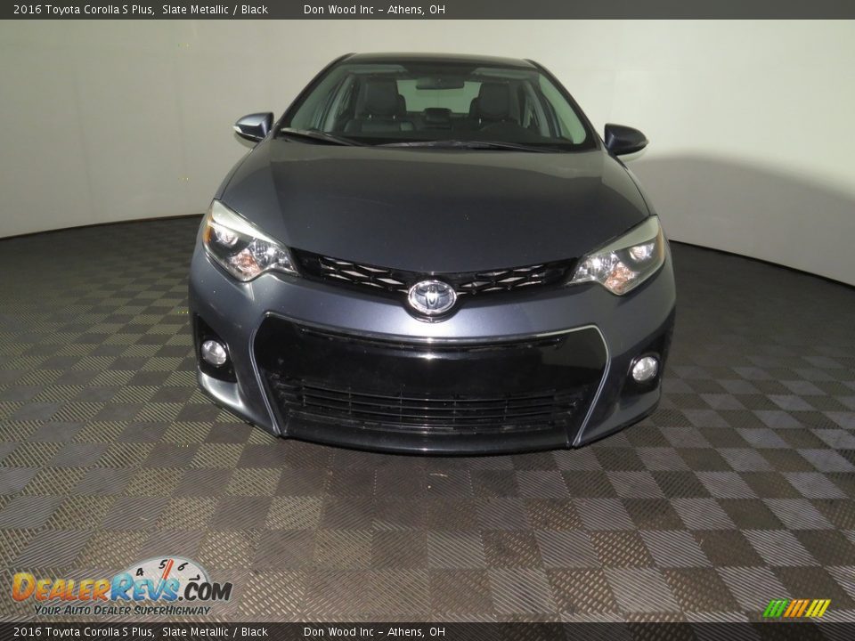 2016 Toyota Corolla S Plus Slate Metallic / Black Photo #4