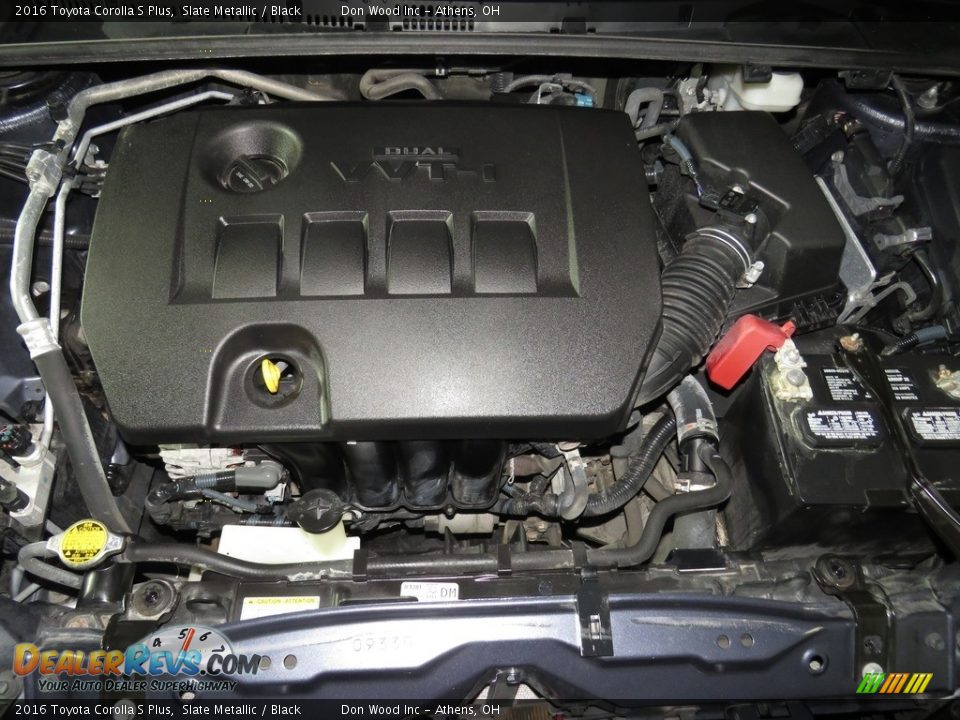 2016 Toyota Corolla S Plus Slate Metallic / Black Photo #6