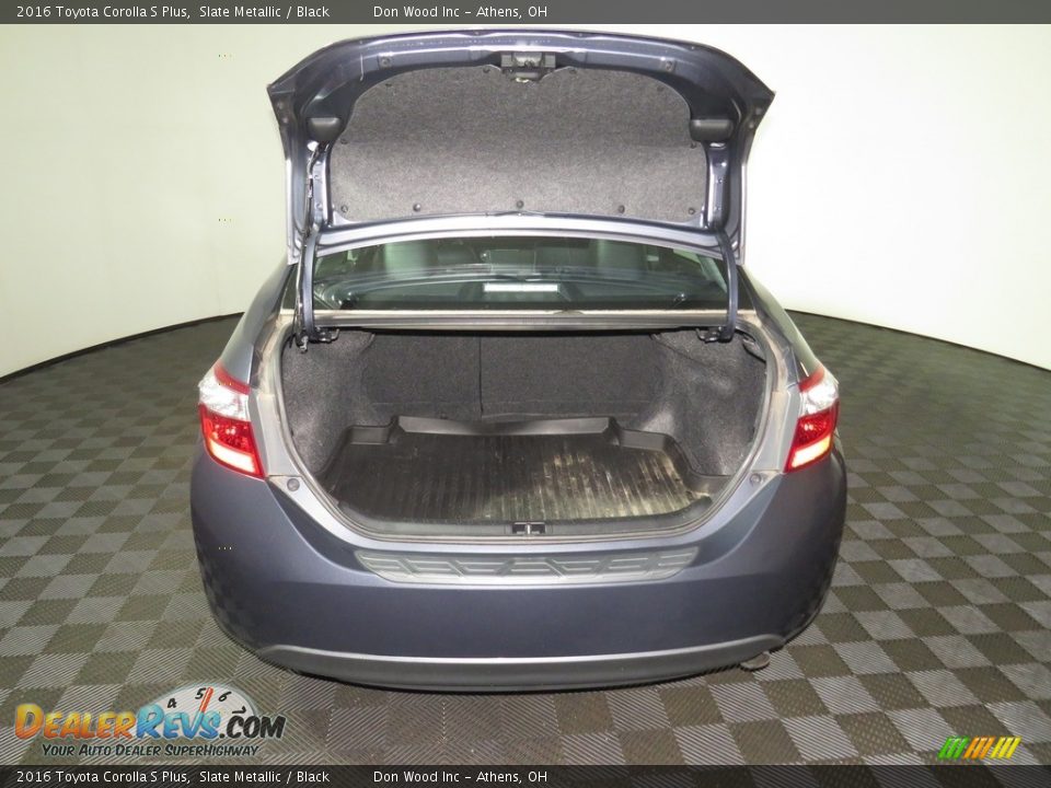2016 Toyota Corolla S Plus Slate Metallic / Black Photo #12