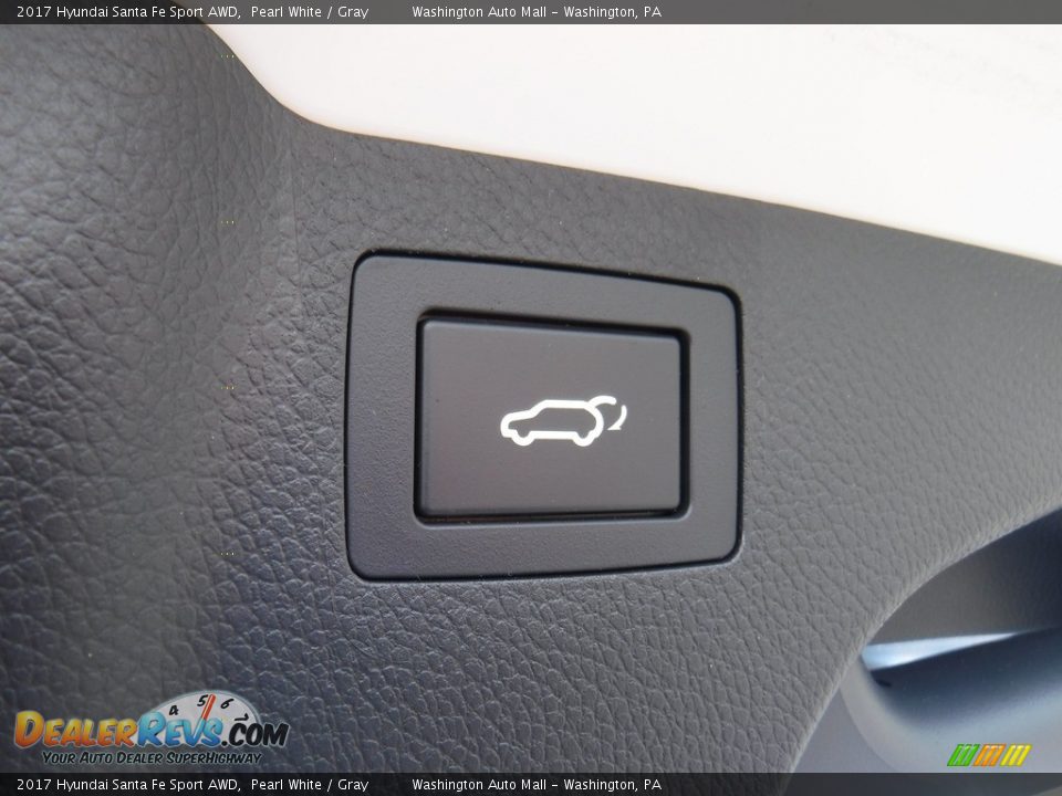 2017 Hyundai Santa Fe Sport AWD Pearl White / Gray Photo #25