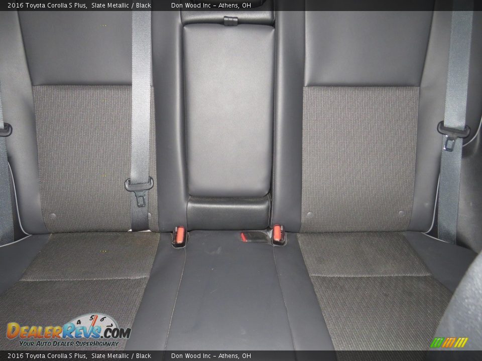 2016 Toyota Corolla S Plus Slate Metallic / Black Photo #18